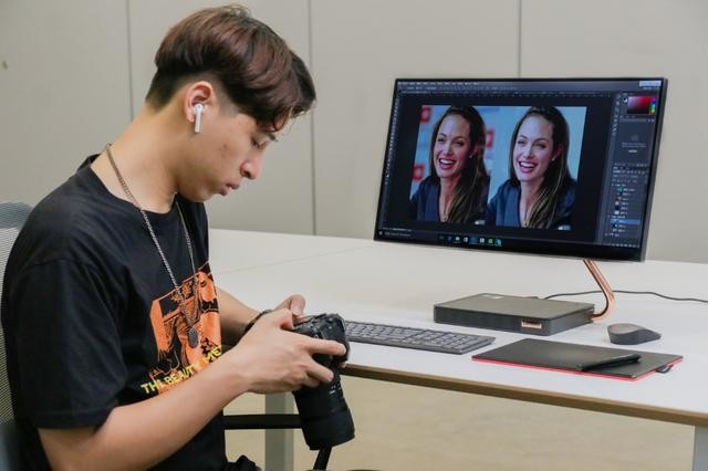 联想AIO520X用户访谈:专业摄影师也想要的一体机
