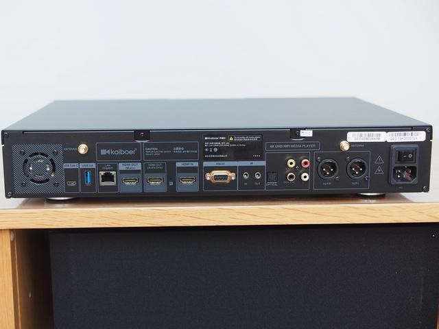 影音俱佳开博尔q504k蓝光播放器