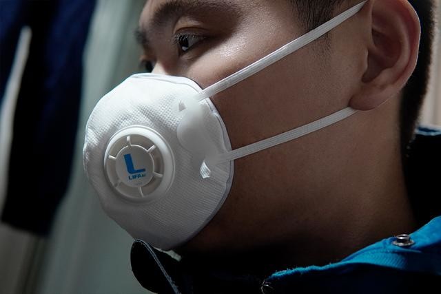 lifaairlm99自吸过滤式防雾霾防尘口罩