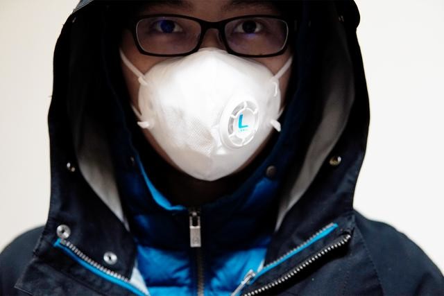 lifaair lm99自吸过滤式防雾霾防尘口罩