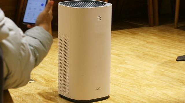 720空气净化器C400:四重全效净化+智慧操作,过年送家人一份健康