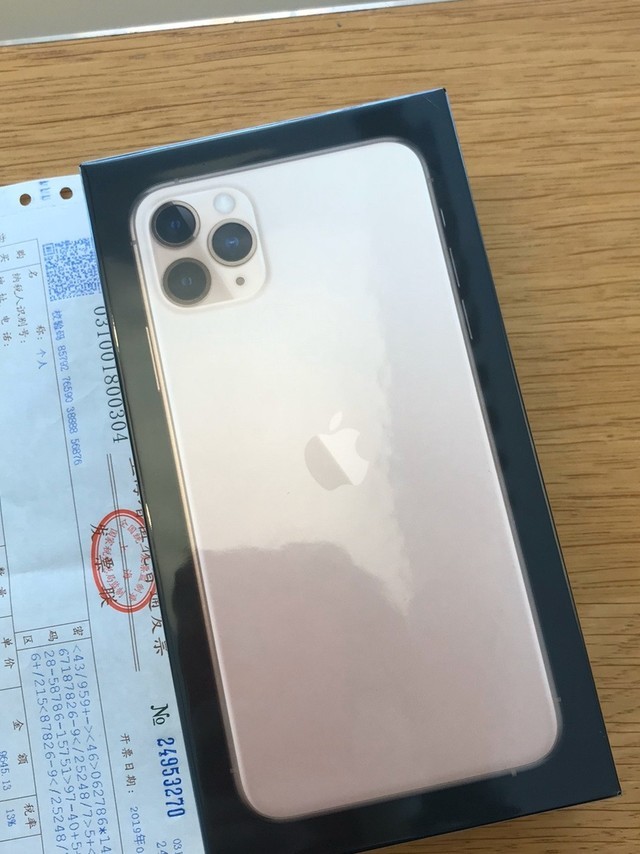 终于入手iphone11 pro max玫瑰金