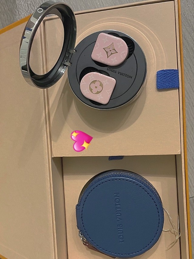 lv二代粉色耳机小仙女专属