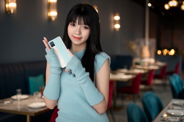 颜值在线,自拍更出众,vivo s9模特美图欣赏