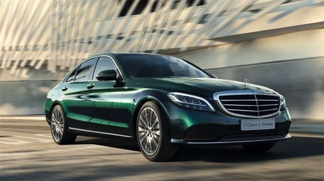 2021款奔驰c级共推出9款车型售价3078万