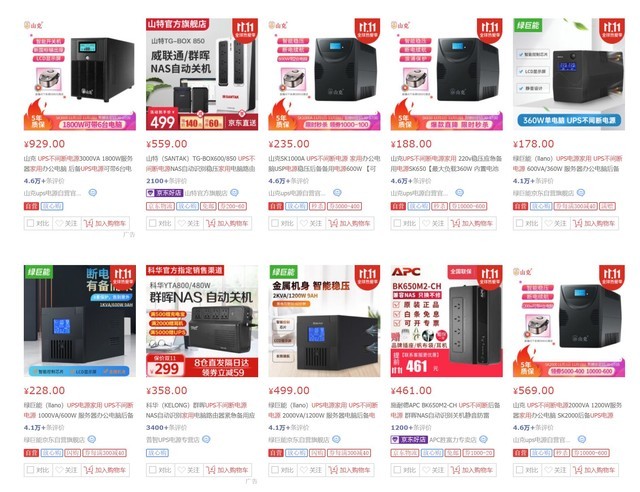 有了NAS存储后,山特TG-BOX850 UPS守护数据安全