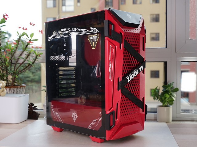 TUFGAMING B550M扎古版等三件套开箱,硬件也联名