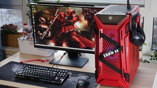 TUFGAMING B550M扎古版等三件套开箱,硬件也联名