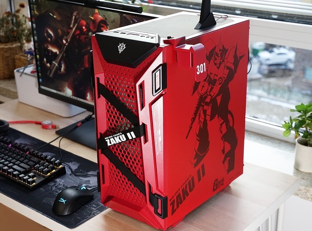 TUFGAMING B550M扎古版等三件套开箱,硬件也联名