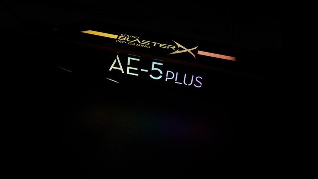 音质和顔值缺一不可 - 创新 Sound BlasterX AE-5 Plus 声卡