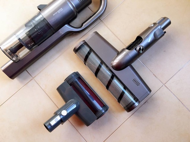 华为智选jimmy无线吸尘器1s,一次完成全屋清扫