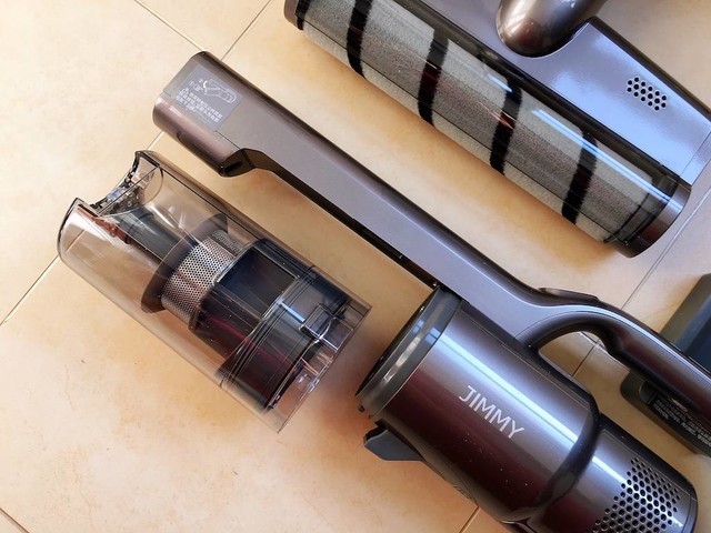 华为智选jimmy无线吸尘器1s,一次完成全屋清扫