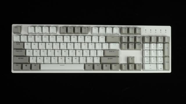 我的第一把静音红轴 - 杜枷K310天然白