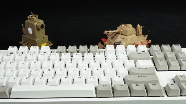 我的第一把静音红轴 - 杜枷K310天然白