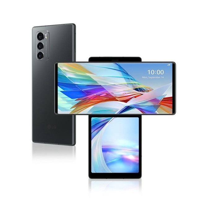 全球首款双屏旋转手机lgwing5g手机