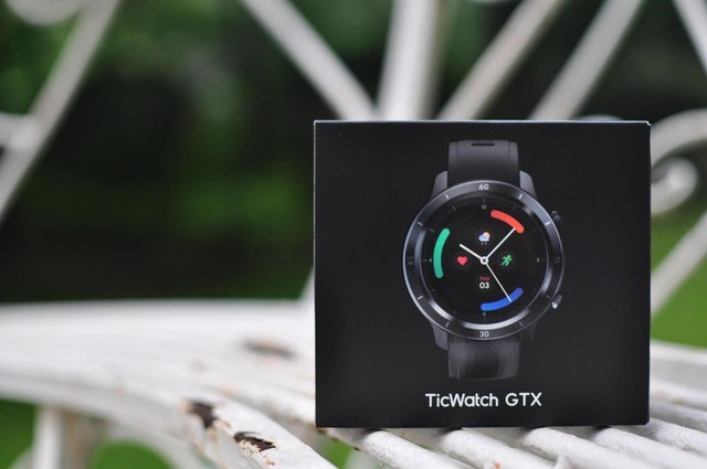 ticwatch gtx智能手表实拍