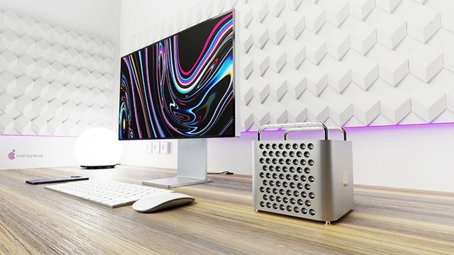 Mac Pro 2021概念渲染图曝光,依然刨丝器设计,搭载苹果自研处理器