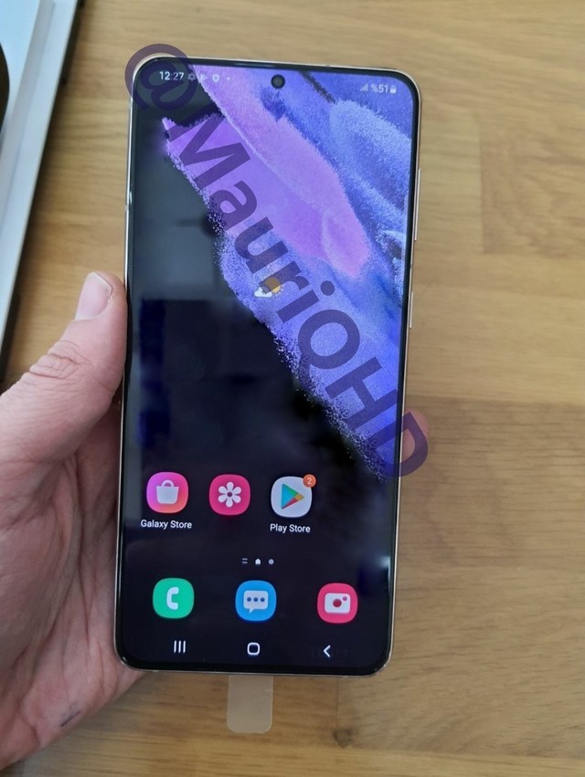 几张三星galaxys21的真机实拍图