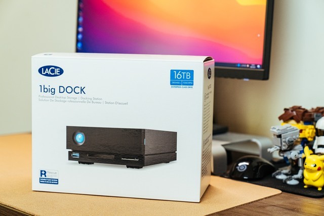 修图&视频剪辑必备外设,LaCie 1big Dock雷电3拓展坞存储 评测体验