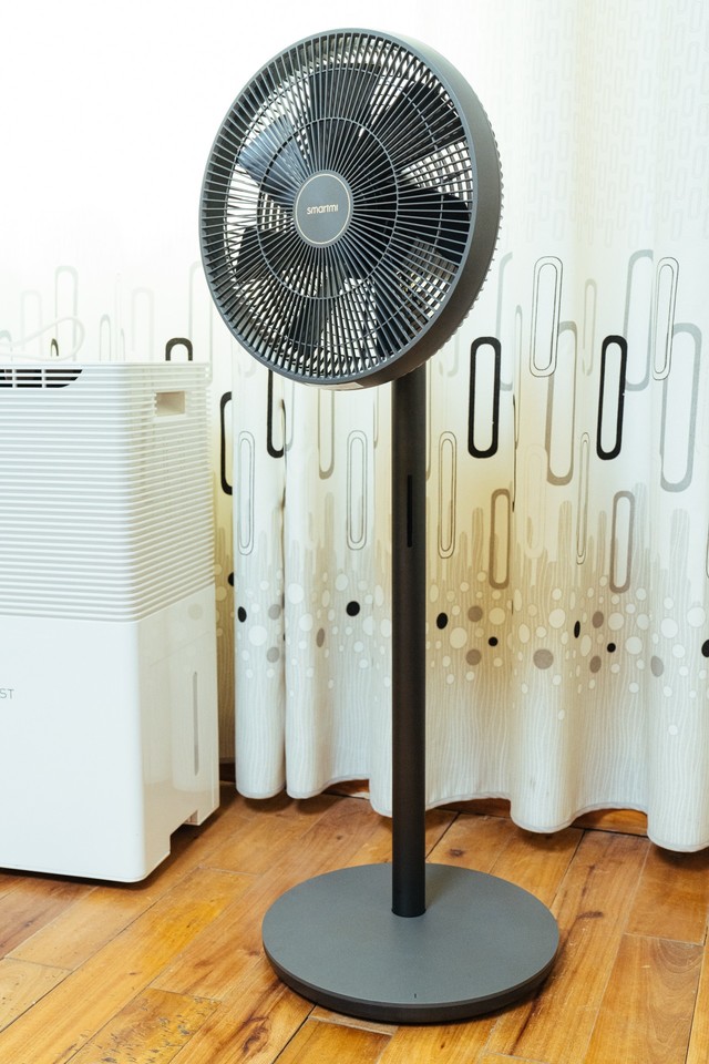 消暑家电好物智米直流变频电风扇3黑金版