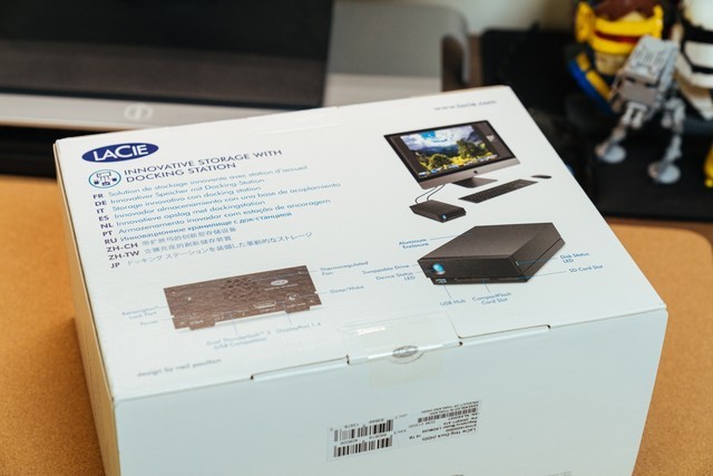 修图&视频剪辑必备外设,LaCie 1big Dock雷电3拓展坞存储 评测体验