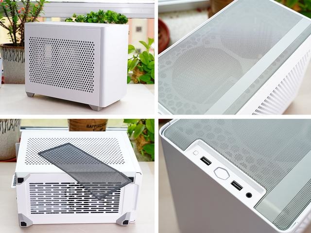 i5+B460+2060S攒ITX主机,蓝天白云般的配色,充满了夏天的气息