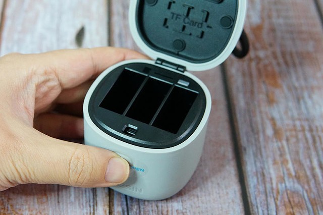 想爽玩GoPro9?试试泰迅AllinBox收纳式充电盒套装