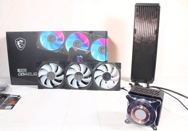 能过73℃算我输!这就是微星MPG CORELIQUID K360水冷散热器
