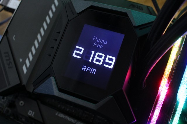 能过73℃算我输!这就是微星MPG CORELIQUID K360水冷散热器