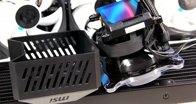 能过73℃算我输!这就是微星MPG CORELIQUID K360水冷散热器