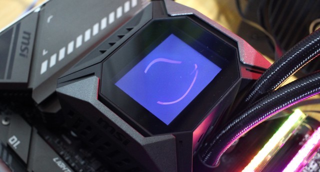能过73℃算我输!这就是微星MPG CORELIQUID K360水冷散热器