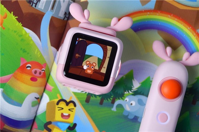 家长不用愁,启蒙教育就这么简单!小木百变悟空点读机器人体验