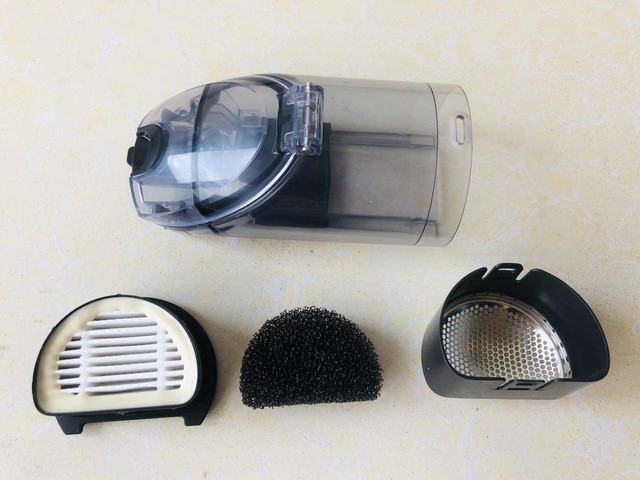 吉米P7小轻杆无线吸尘器体验:小巧便携吸力大,清洁好帮手