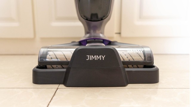 吸拖洗去除地面污渍，干湿垃圾一次搞定，体验吉米X8速干洗地机