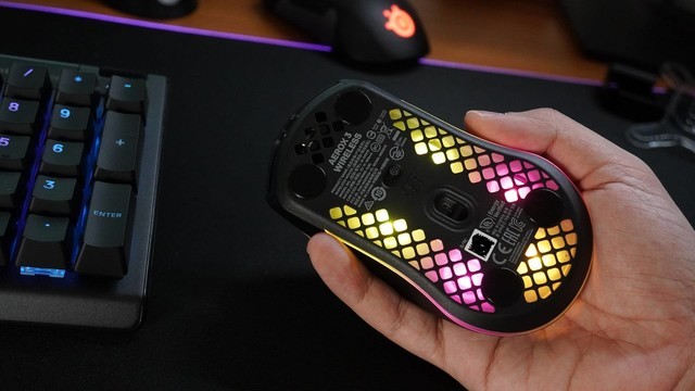赛睿 Aerox 3 Wireless 无线RGB游戏鼠标