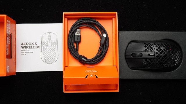 赛睿 Aerox 3 Wireless 无线RGB游戏鼠标