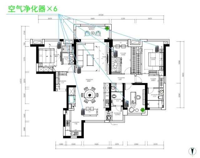 适合全屋净化的解决方案——科沃斯沁宝AVA空气净化机器人