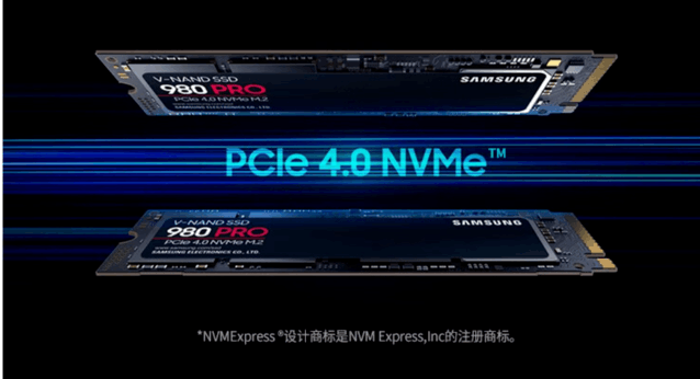 ޡPCle4.0 NVMeTMSSD980 PRO ˮ׼SSD