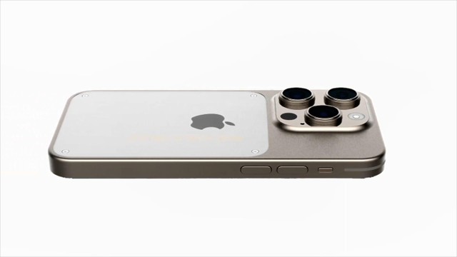 让我想起了Apple Watch Ultra 苹果iPhone 15 Ultra钛金属机身渲染图曝光