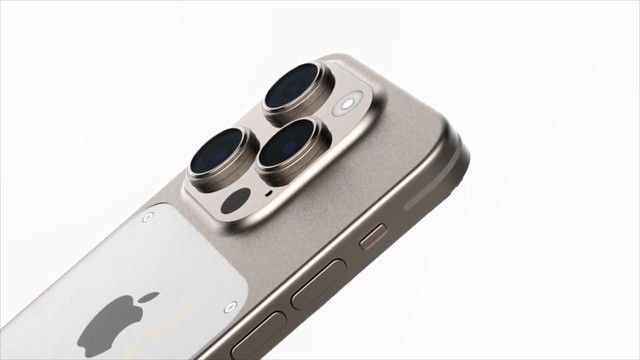 让我想起了Apple Watch Ultra 苹果iPhone 15 Ultra钛金属机身渲染图曝光