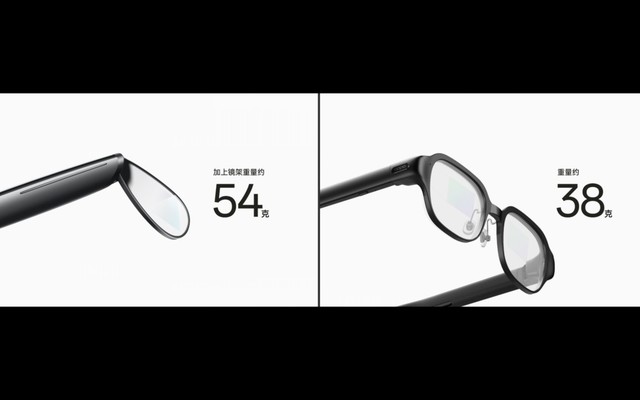 OPPO Air Glass 2 ۾38gأɶƽ⡢ӡīʽ