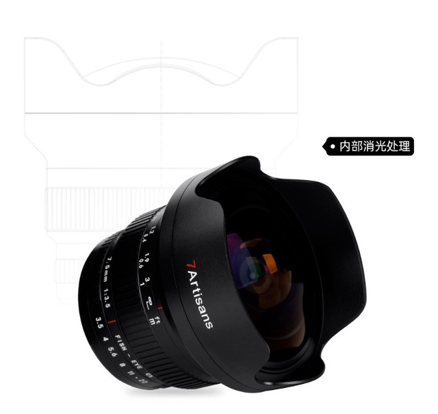 ׷ 799 Ԫ߹۾ͷ 7.5mm F3.5  