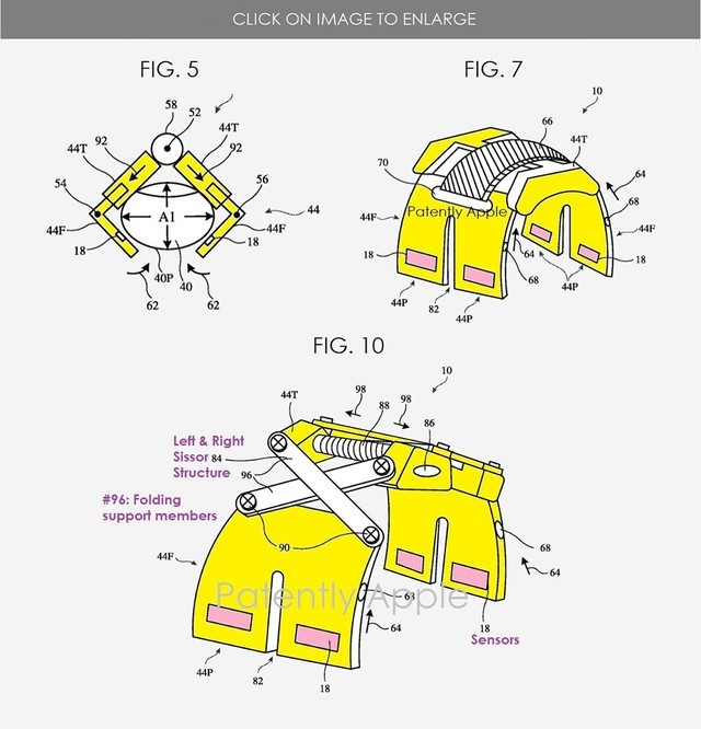 苹果新专利公示：可用于交互VR头显设备