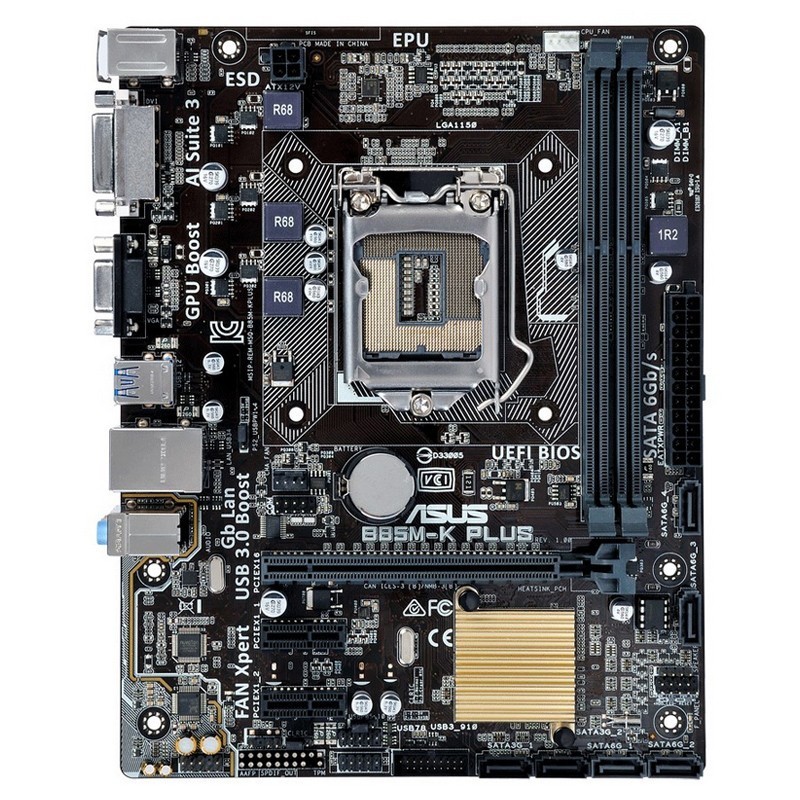 华硕b85m-k plus