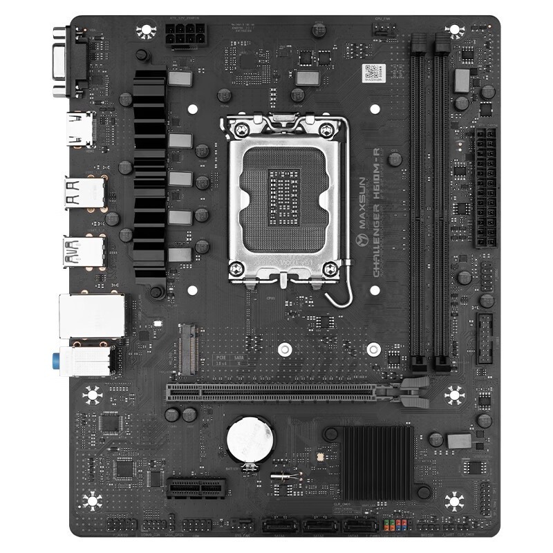 MAXSUN�����u�� H610 MS-��ս�� H610M-R ��ɫ