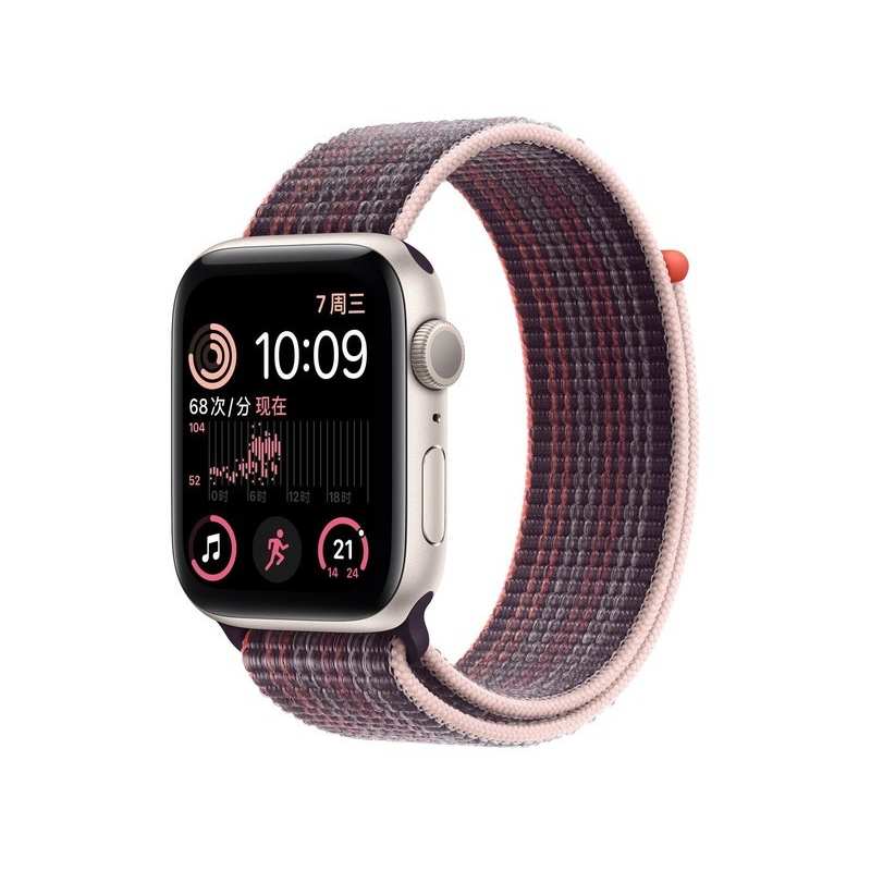Apple��ƻ���� Watch Series SE�ǹ�ɫ���������ǻػ�ʽ�˶����� ݮ����ɫ GPS�� 40mm